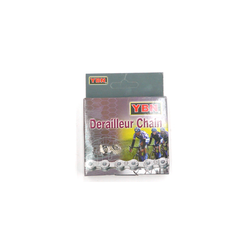 CHAIN - 5-6 Speed - YBN S20H - 114L - SILVER - w/Connect Link