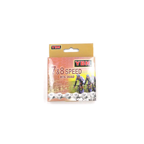 CHAIN - 7-8 Speed - YBN S52RB - 114L - GREY - Rust Buster