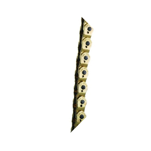 CHAIN - Half Link, 1/2 x 1/8 x 102L, Reinforced Top Plate & Solid Pins, GOLD (YBN MK-918)