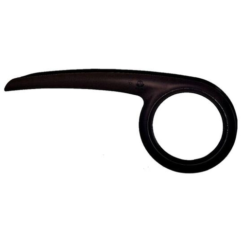CHAIN GUARD  For 26-28" Bikes, Up to 48T, Plastic, BLACK