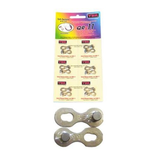 CHAIN CONNECTOR - Missing Links, 11 Speed, 5.6mm, SILVER (6 per Card)