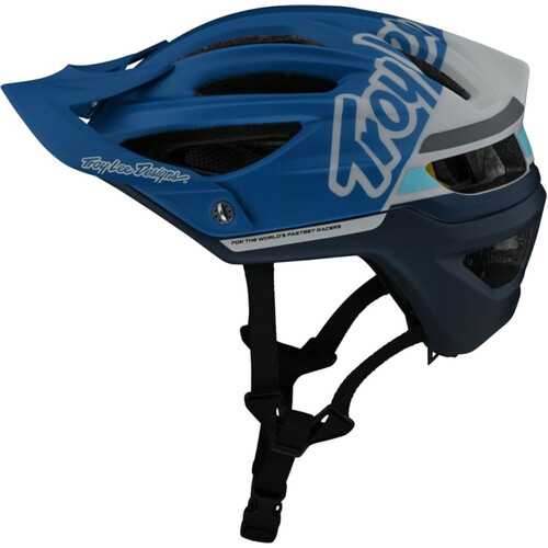 TLD A2 AS Mips Helmet - Silhouette Blue - M/L