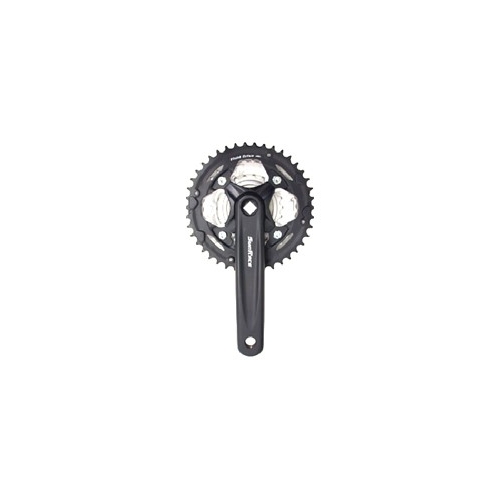 CHAINWHEEL SET  175mm x 22/32/42T, (Diamond Taper)  7/8 SPEED, Alloy  BLACK