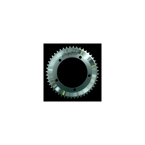 CHAIN RING  48T x 130 BCD  (3/32)  for Single Speed, Alloy, SILVER