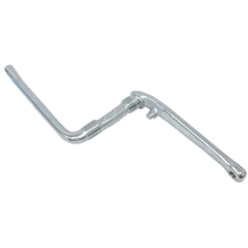 One Piece Crank, 127mm /5", with Pivot, Steel SILVER