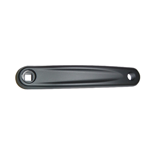 CRANK ARM  LH 175mm, SquareTaper, 90 Deg Hole, Alloy BLACK