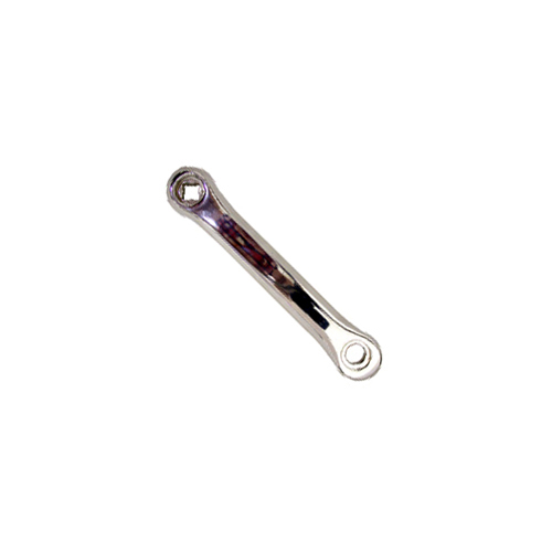 LH CRANK  160mm, Alloy - HIGH POLISHED SILVER