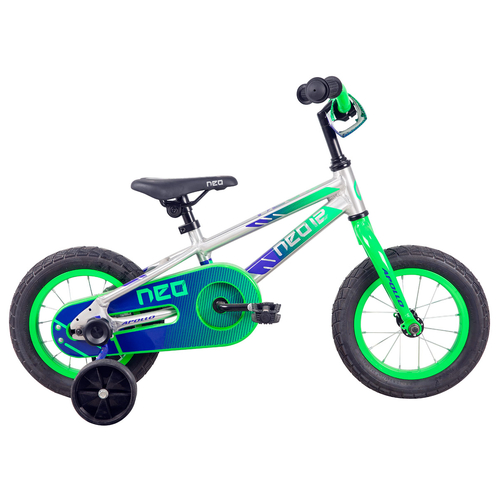 Neo+ 12 Boys 12" -  Brushed Alloy Green/Blue Fade