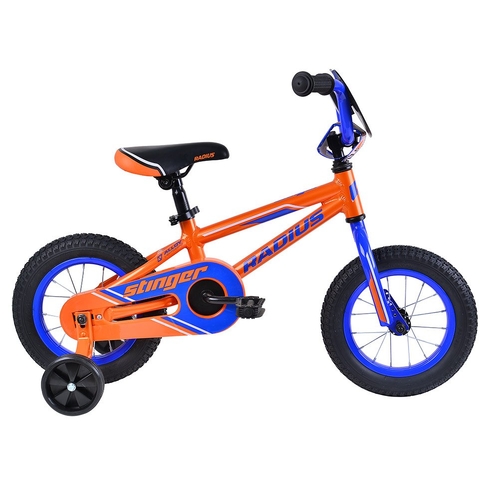 Radius Stinger Boys 12" - Gloss Orange/Navy Blue
