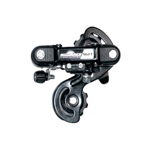 REAR DERAILLEUR - 6/7 Speed, Short Cage, Indexed, w/o bracket, Black
