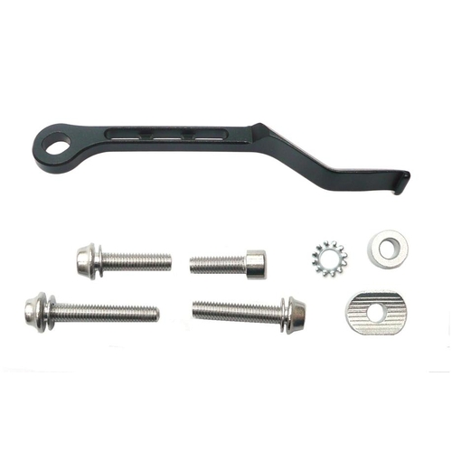 CHAIN DROP PROTECTOR - Alloy, 34T-53T, BLACK