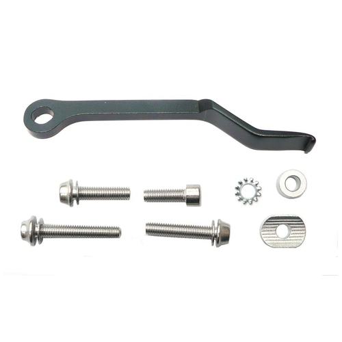 CHAIN DROP PROTECTOR - Alloy, 39T-53T, BLACK