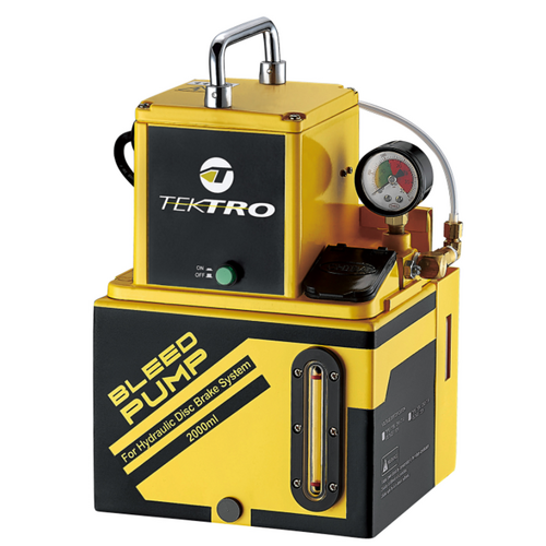 TEKTRO Bleed Pump, Comes with fittings to do Tektro® / TRP, Shimano and Magura hydraulic disc brake systems, 2000ml capicity MINERAL OIL ONLY!!!!