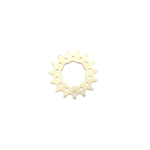 COG - For Cassette Hub, CR-MO, 15T, 3/32, SILVER
