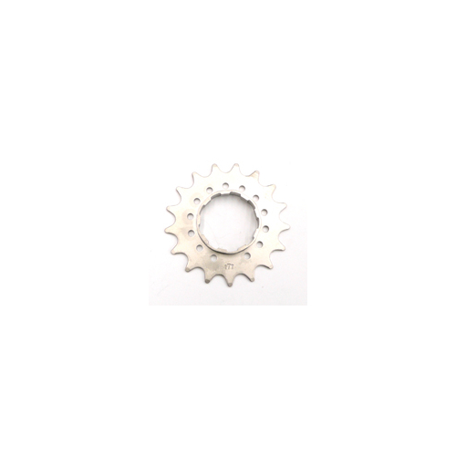 COG - For Cassette Hub, FLANGE CR-MO, 17T, 3/32, SILVER