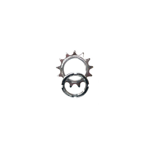 FIXED COG - Screw On, Cro-Mo, 1/8 x 13T, SILVER