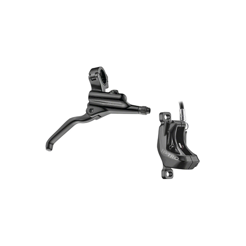 HYDRAULIC FRONT DISC BRAKE KIT - TEKTRO HD-M750 4 Piston, (2.3mm Rotor NOT included) forged alloy caliper, alloy master/lever, external reach adjustme