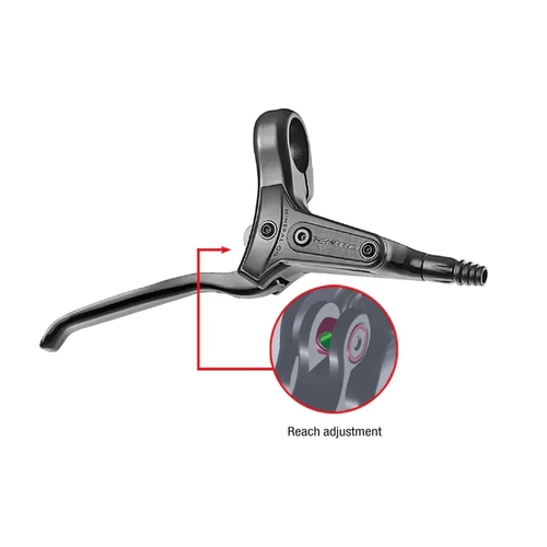Tektro Hydraulic Brake Kit RHS (Caliper to Lever) - Black