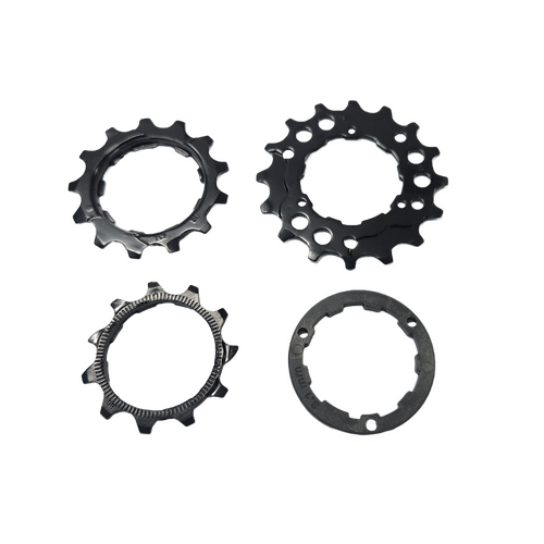 Cogs, for Mod.CS-M350 cassette, 11-13-16T replacement, with spacer, (9 Speed) Quality Tektro part