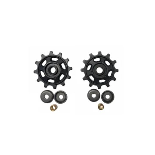 Jockey wheel replacement kit for RD-M350/T350 rear derailleur. Quality Tektro part