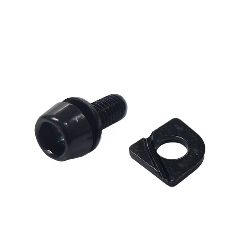Cable Anchor Bolt and Plate, for RD-M350/T350 Rear Derailleur - (10 Pieces) - Quality Tektro part