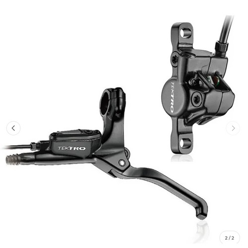 TEKTRO Hydraulic disc REAR brake set - Mod.HD-E350F, HD6.DM+lever DR1.4F, for ebike, hose: 1900mm, w/200mm Quality Tektro product