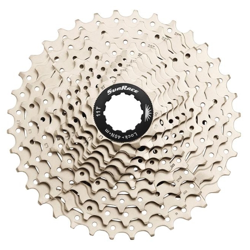 CASSETTE - 10 Speed, 11-36T, Metalic Silver,  Quality Sunrace product