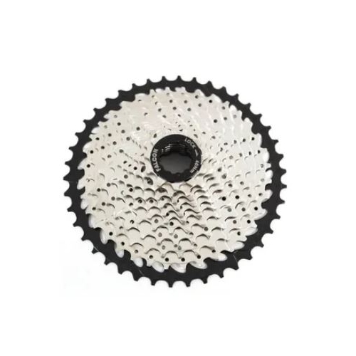 CASSETTE - 10 Speed, 11-42T ,  black/silver, Made in Taiwan
