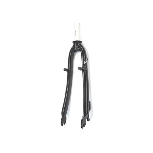 Fork 26 Black 1 1/8 disc Alloy, Stem-300mm, THREADLESS, Black (A to C 40cm)