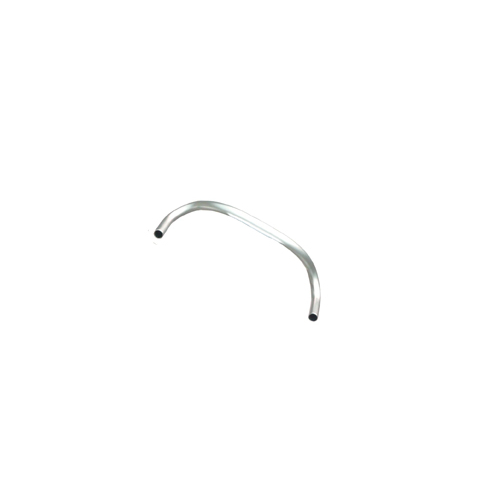 HANDLEBAR  26.0mm, 41cm Wide, Track, 6061 Alloy  SILVER