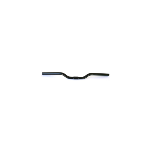 HANDLEBAR  25.4mm, 60cm Wide, 30mm Rise, Steel  BLACK