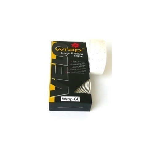 Cork Gel Tape WHITE, "VELO WRAP" Handelbar cushion tape