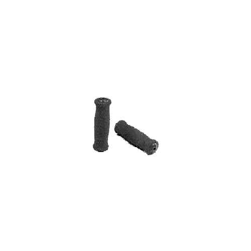 GRIPS, foam, BLACK BMX/Miniscooter w/plugs 125mm