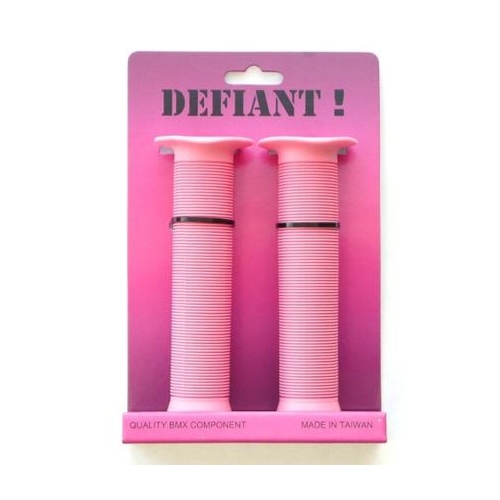 Grips 147mm PINK, Kratton rubber, open end with plugs