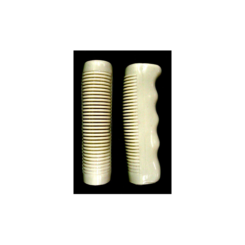 GRIPS w/finger grooves, 110mm, WHITE