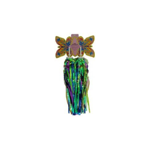 Streamers - Laser Finish, Green, Purple & Blue