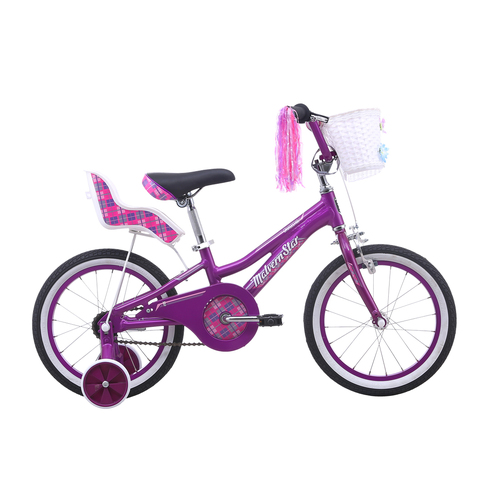Malvern Star Cruisestar Girls 16" - Purple/White