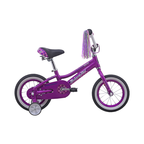 Malvern Star Cruisestar Girls 12" - Purple/White