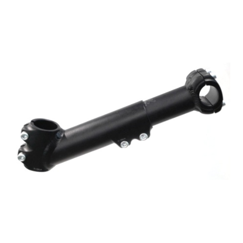 Ahead stem alloy. 25.4mm Bar Bore, dia 29.8mm ( 27.2 with supplied Shim) ) 35 deg 60mm ext Stoker Stem for a Tandem (175mm to 220mm)