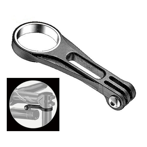 GoPro adaptor,  Replaces 8mm spacer  for 1 1/8" , L 70mm