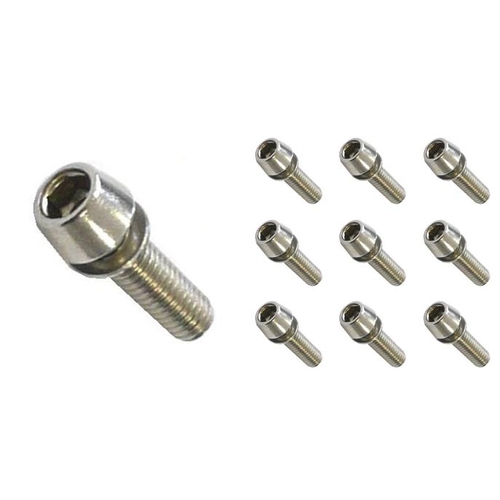 STEM BOLT  M6, 20mm, Allen Key Type, Stainless Steel  (Bag 10)