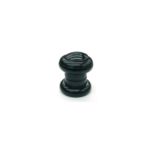Headset, 1" Alloy Threadless, BLACK, 25.4 x 30 x 27 x 29mm, sealed cartridge bearings