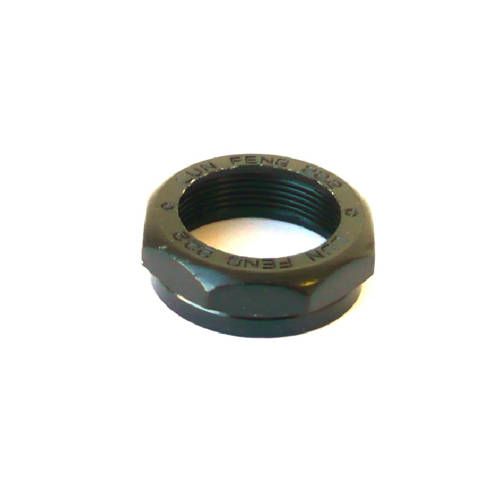 LOCK NUT 22.2 BLACK  Bag of 2