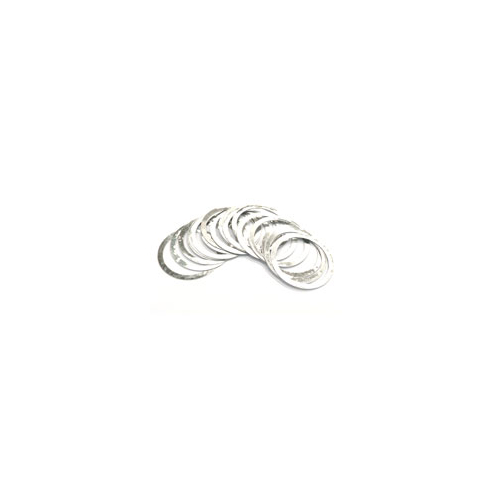 SPACER  Micro for head parts, 1 1 /8" silver, 0.25mm, bag of 20