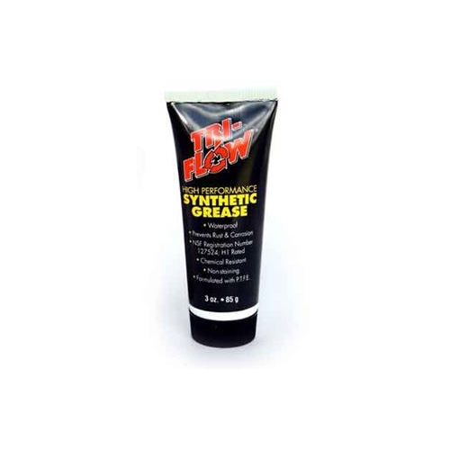 TRI-FLOW Synthetic Grease Clear, Tube 85g/3oz (sold individually, order 6 for a carton)