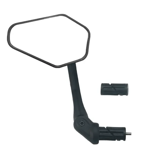 MIRROR - LH, suitable for E-Bike, adjustable, 127mm width, 83mm height