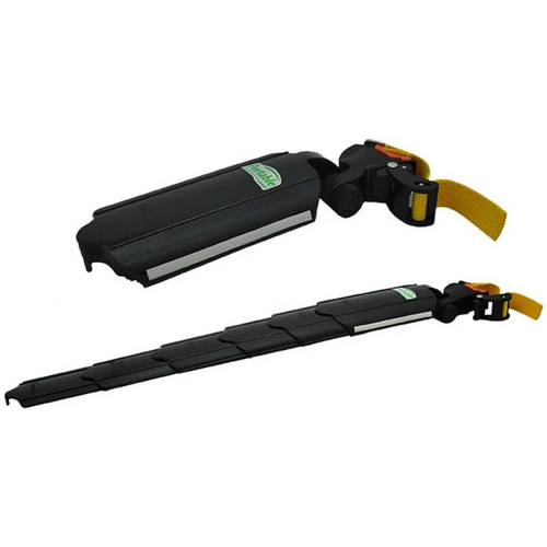 MUDGUARD SET, Telescopic, Q/R,  for 22-26" bikes, black