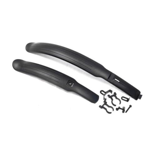 MUDGUARD SET  24-26, Front & Rear, P.P, clip on type.