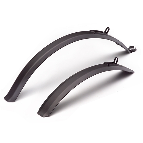 Flinger Mudguard Set To Suit 26" - 27.5" Wheel - Black