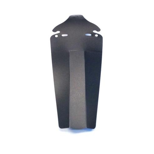 MUDGUARD  for saddle rail, THE WEDGE-TAIL or "Butt saver" BLACK